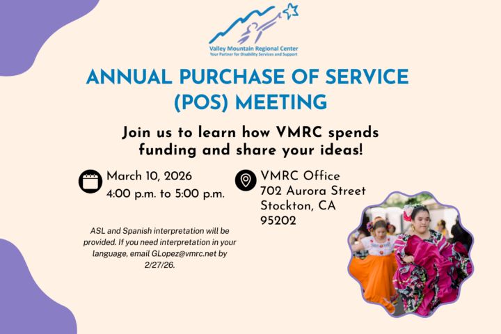 Annual Purchase of service POC meeting flyer